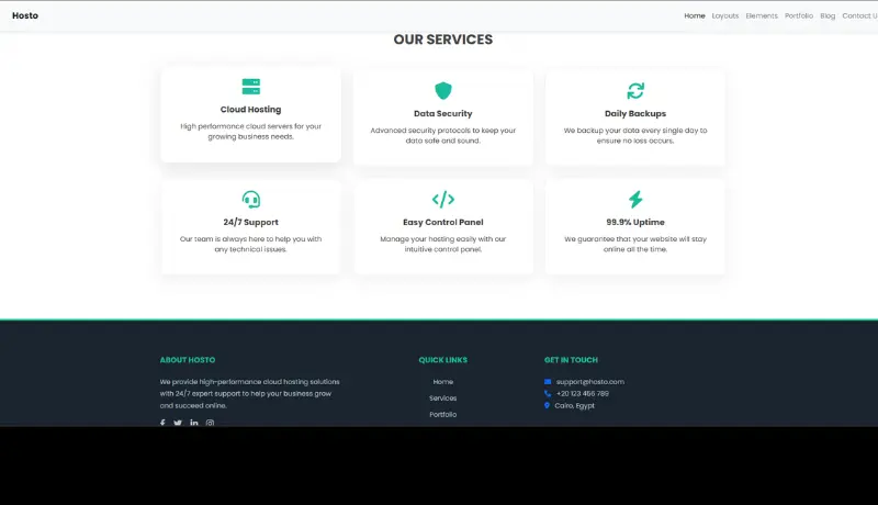تصميم موقع إلكتروني احترافي باستخدام HTML وCSS وBootstrap