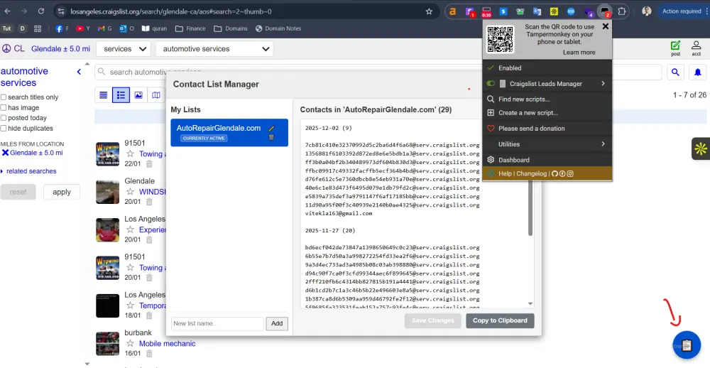 برمجة أداة استخراج بيانات تعمل مباشرة من متصفحك Web Scraper حسب طلبك