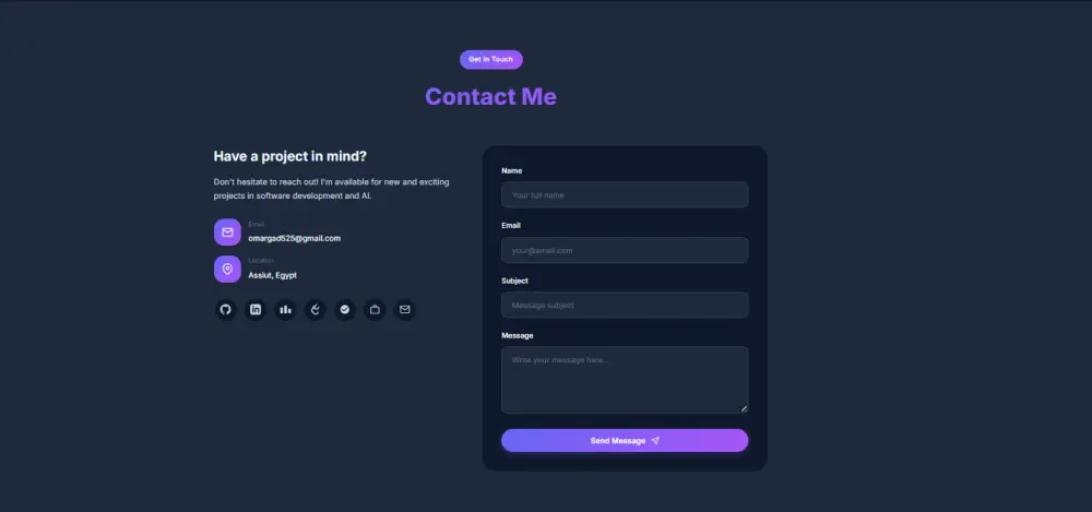 تصميم معرض أعمال (Portfolio) احترافي