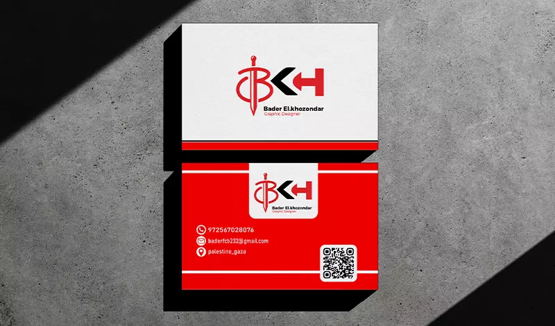 تصميم بطاقات الأعمال الأحترافية