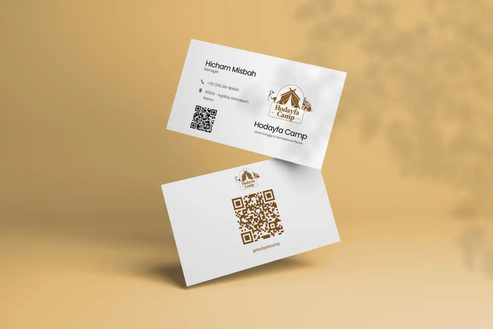 تصميم بطاقة أعمال احترافية متناسقة مع هويتك البصرية (الأقوى والأكمل)