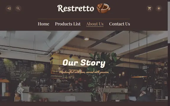 تصميم موقع ويب ل Bakary E-Commerce