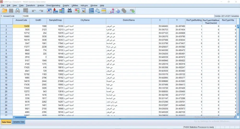 التحليل الإحصائي باستخدام SPSS