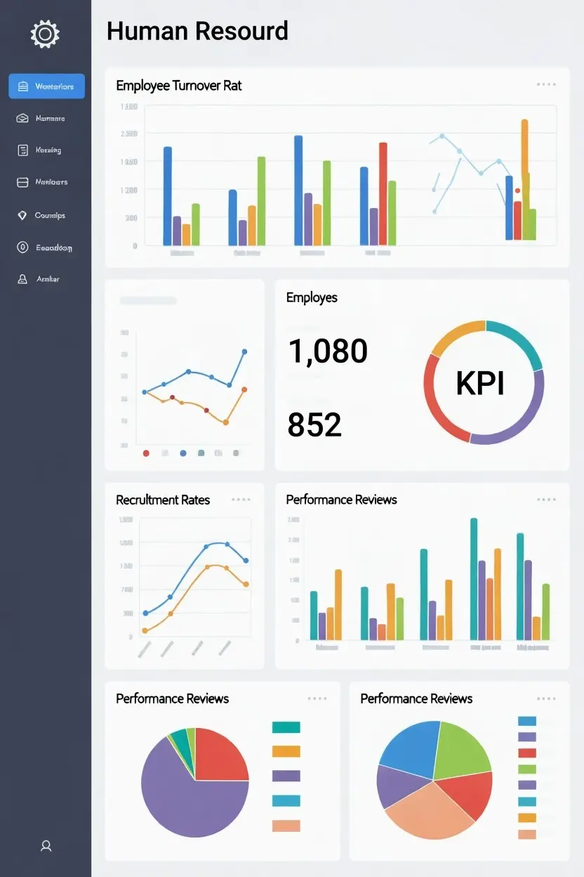 لوحة عرض وتحليل بيانات تفاعلية واحترافية  Dashboard