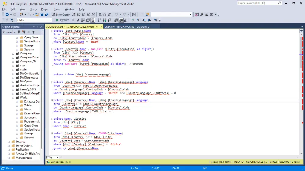 Database Developer -Database designer - تطوير قواعد البيانات