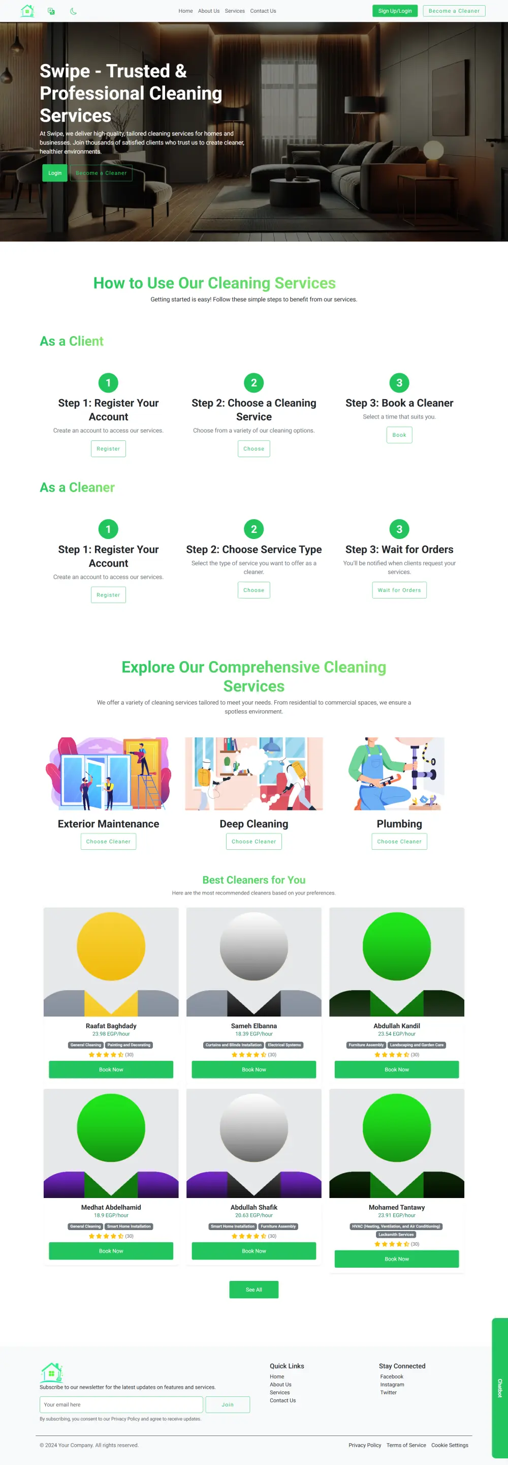 تصميم Landing Page لموقعك احترافية متجاوبة تزيد التحويلات