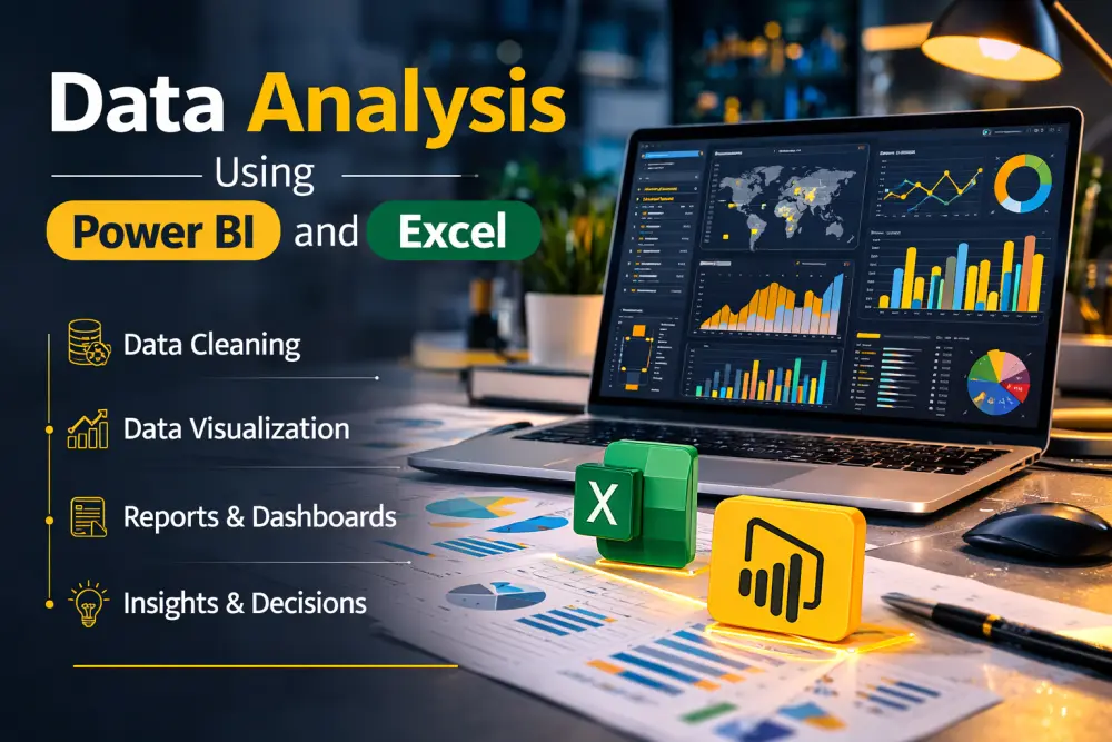 تحليل بيانات وتصميم Dashboard احترافي باستخدام Power Bi و Excel