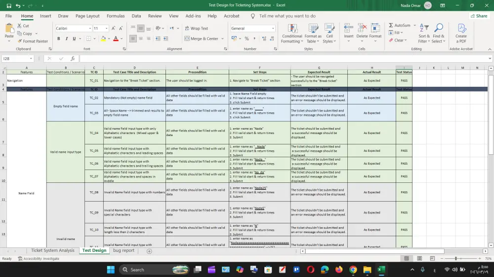 اختبار المواقع Manual Testing