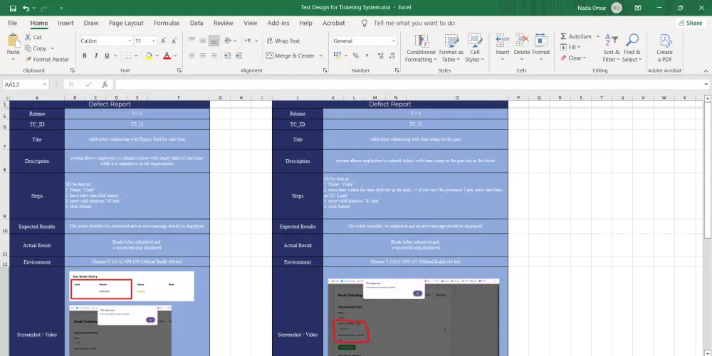 اختبار المواقع Manual Testing