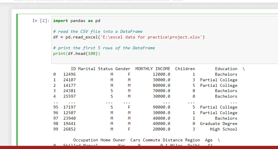 تنظيف وتجهيز البيانات باستخدام Python لتحليل البيانات و Machine Learning