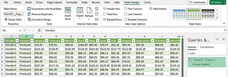 تحويل ملفات PDF والصور إلى Excel منظم بدقة واحترافية (Accurate Data Entry)