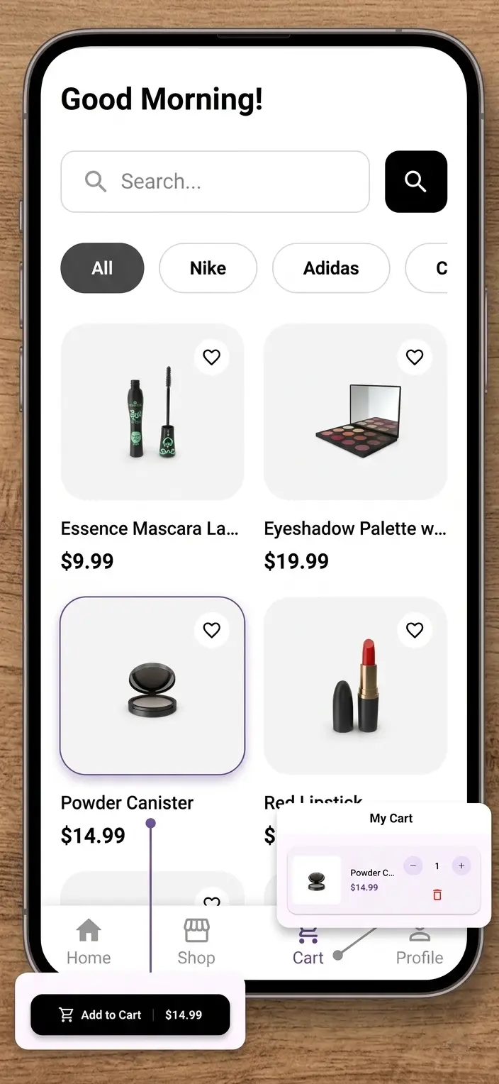 إنشاء تطبيق Flutter يعمل على Android & iOS