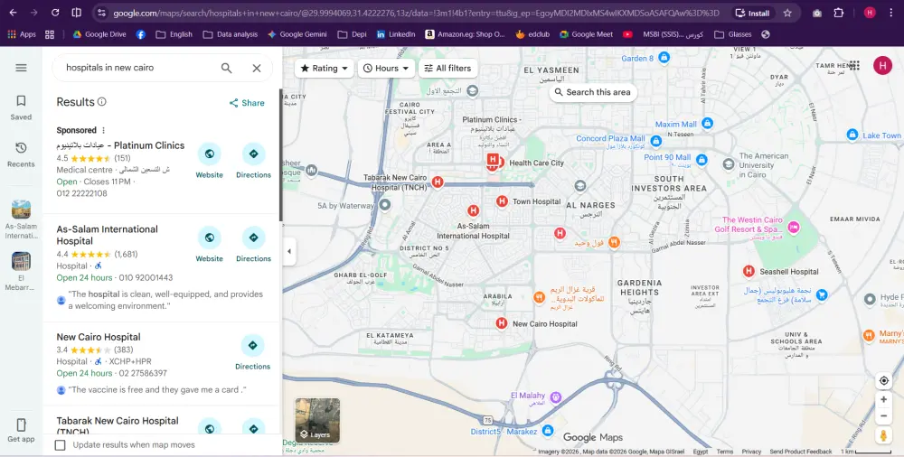إستخراج البيانات من الويب وخرائط جوجل Web Scraping