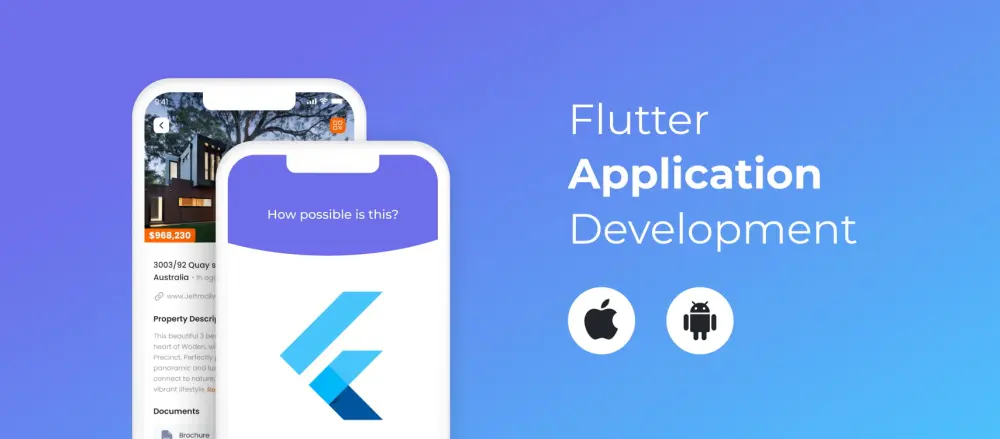تصميم وتطوير تطبيقات موبايل باستخدام Flutter باحترافية