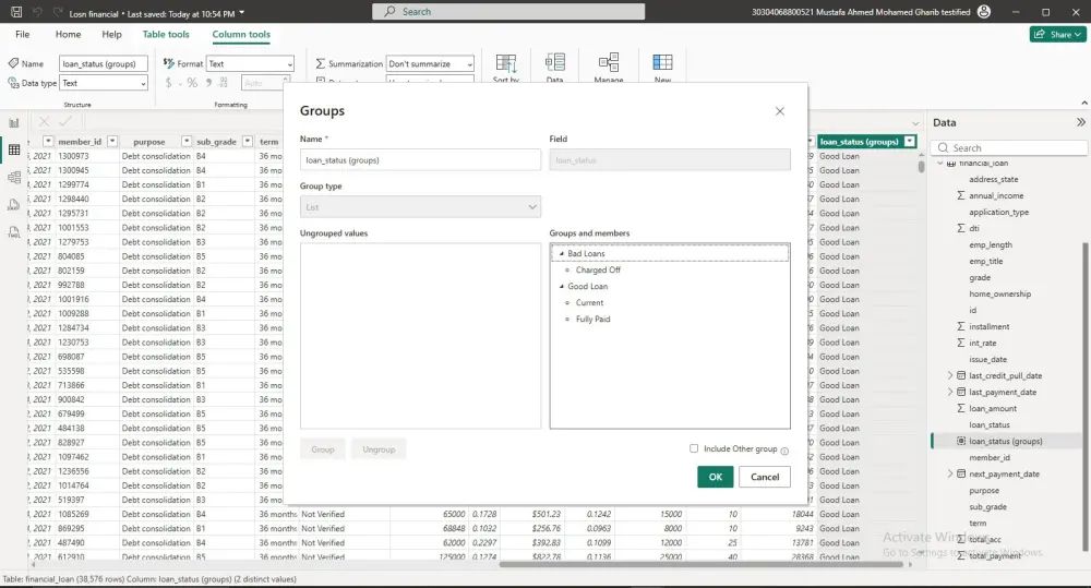 تنظيف البيانات وتجهيزها للتحليل باستخدام Power BI