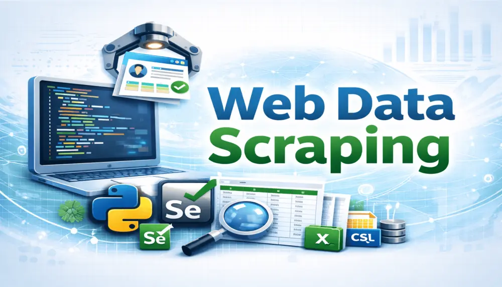 استخراج بيانات من مواقع web scraping