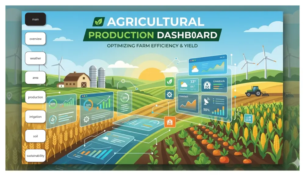 تصميم داشبورد باستخدام باور بي أي - Power BI Dashboard
