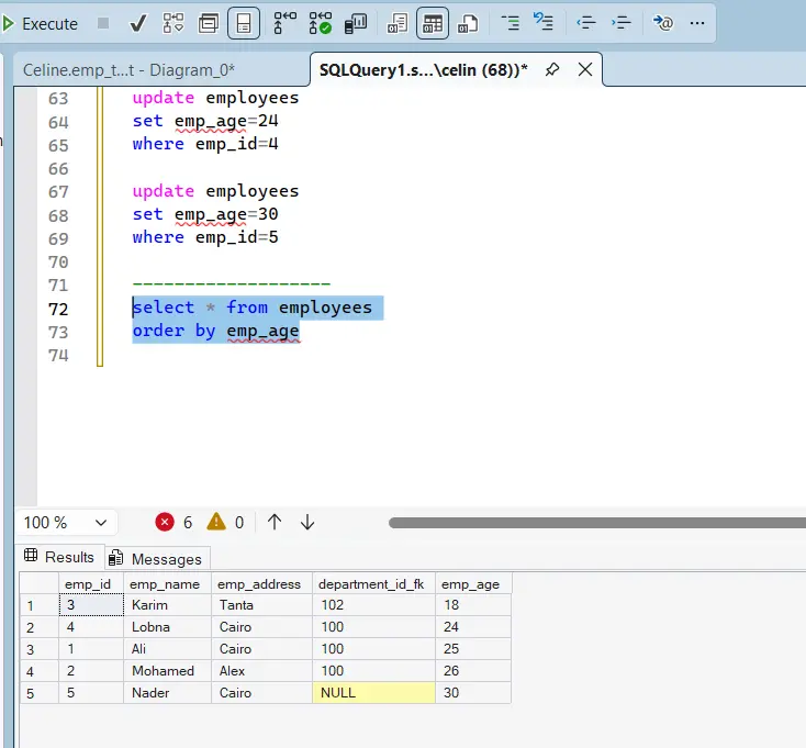 تنظيف وتنظيم البيانات (Data Cleaning) بإستخدام SQL Queries