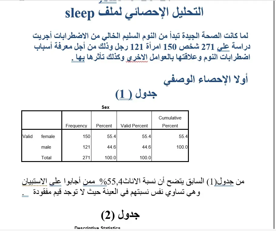 التحليل الإحصائي للبيانات باستخدام برنامج SPSS