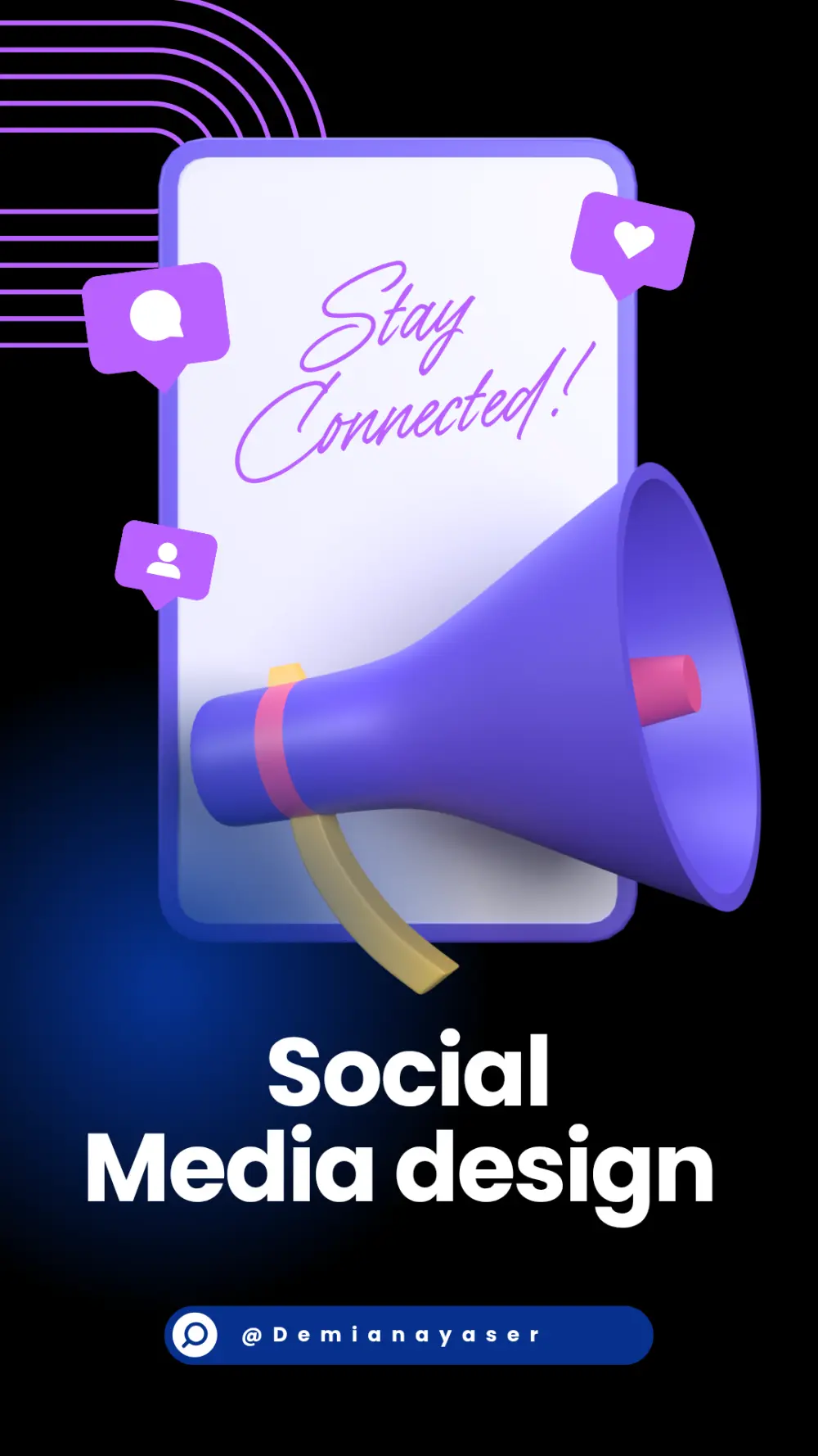 تصميم شعار مبتكر واعلانات احترافيه