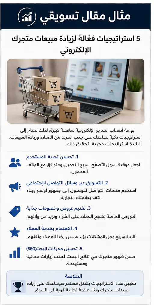 كتابة مقالات