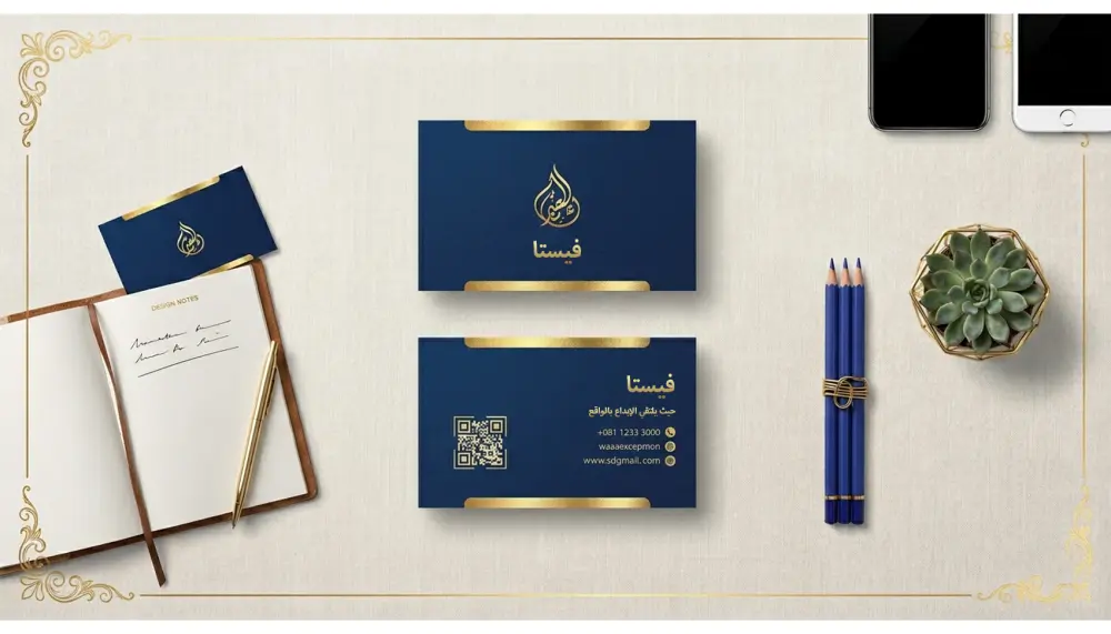 صمم هويتك في جيبك: كارت شخصي (Business Card) احترافي ومبتكر