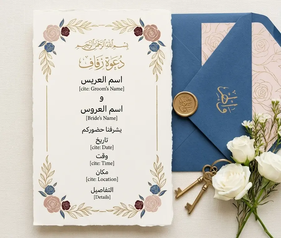 صمم دعوة أحلامك: كروت مناسبات فاخرة تخلّد أجمل لحظاتك