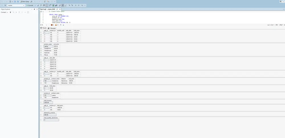 تطوير موقع ويب يعتمد على قاعدة البيانات SQL