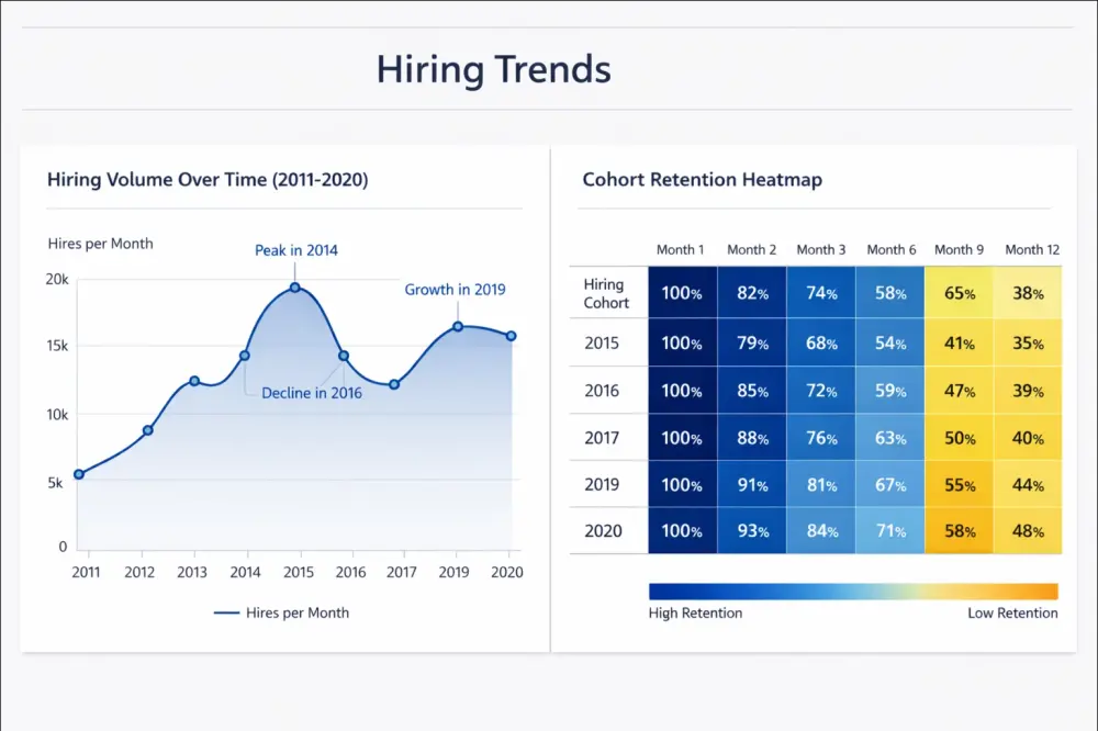 تصميم Dashboard احترافي لتحليل بيانات الموظفين باستخدام Power BI