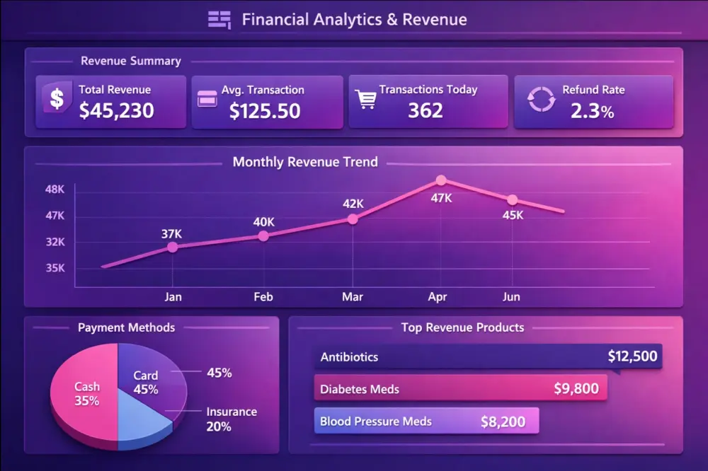 لوحة تحكم Power BI ديناميكية تلخص بياناتك في رسوم بيانية واضحه من داش بورد واحد