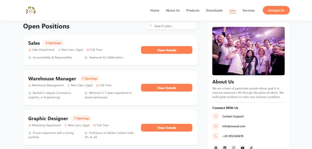 تصميم وتطوير Landing Page احترافية