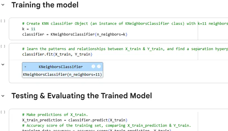 إنشاء نظام تنبؤي للتصنيف باستخدام نماذج الذكاء الاصطناعي