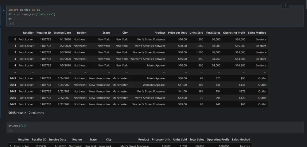 تنظيف واستخراج البيانات من الملفات باستخدام Python