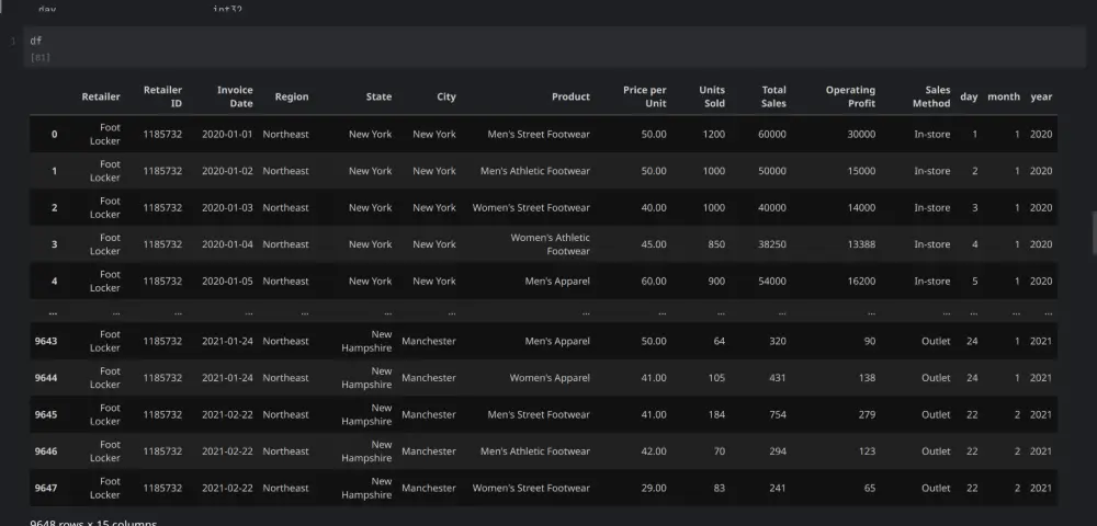 تنظيف واستخراج البيانات من الملفات باستخدام Python