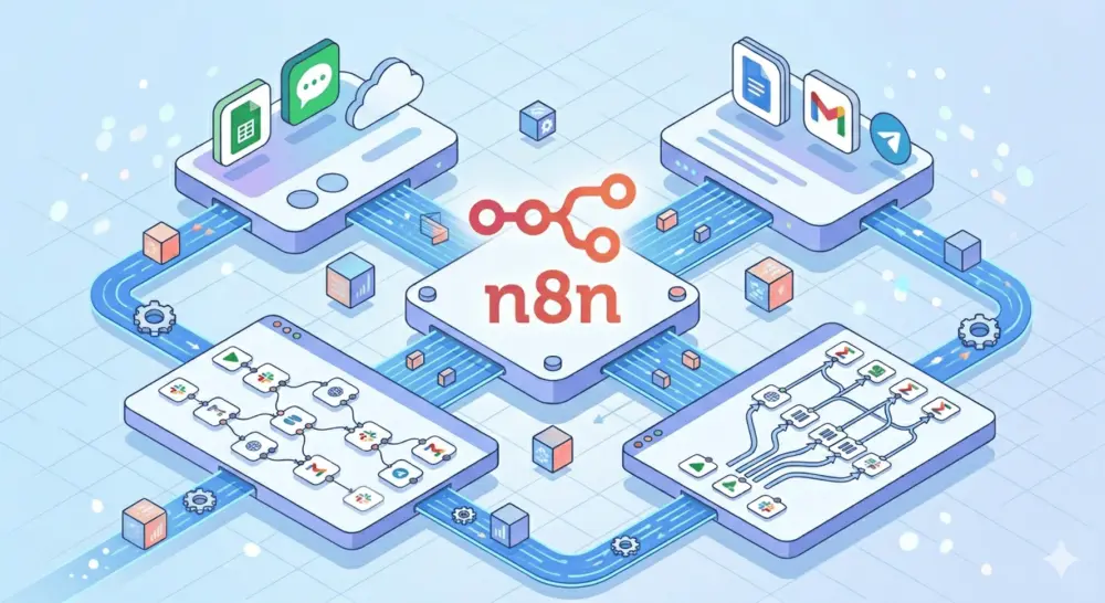 إنشاء نظام أتمتة مدعوم بالذكاء الصناعي باستخدام n8n