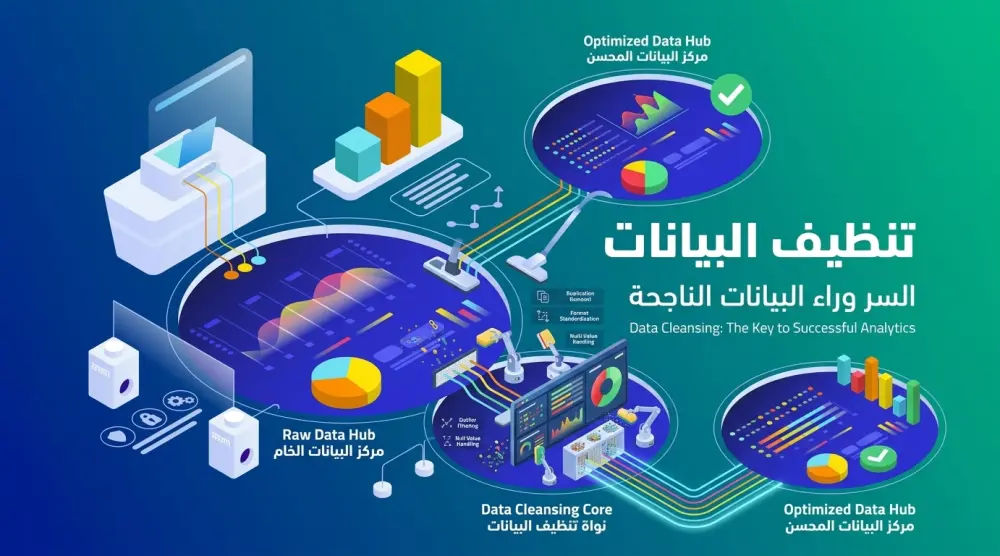تنظيف وتحويل ملف بيانات CSV أو Excel جاهز للتحليل
