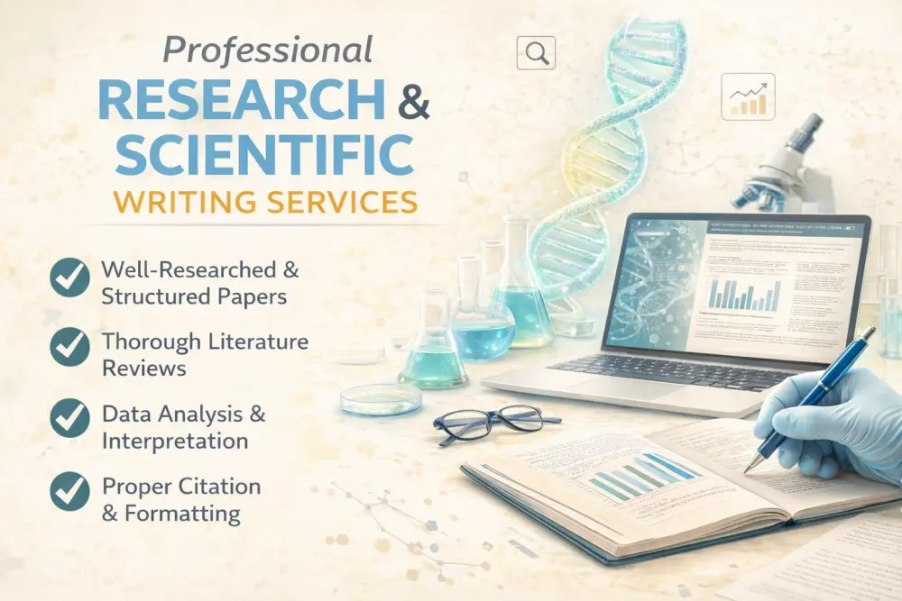 خدمات البحث العلمي والكتابة الأكاديمية باللغة الإنجليزية