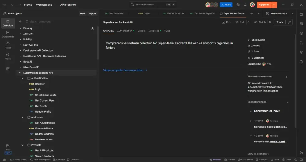 سأقوم بإعداد وتطوير Backend API احترافي يربط بين الواجهة الأمامية وقاعدة البيانات بطريقة آمنة ومنظمة، مناسب للمواقع والتطبيقات.