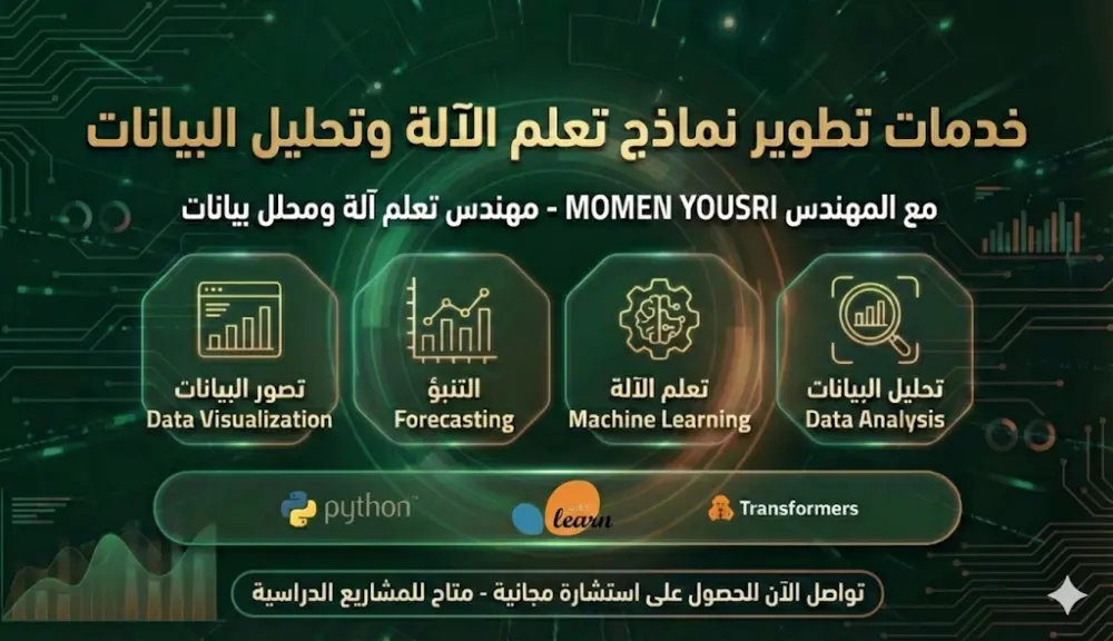 بناء نموذج تعلم آلة Machine Learning لتحليل وتوقع البيانات