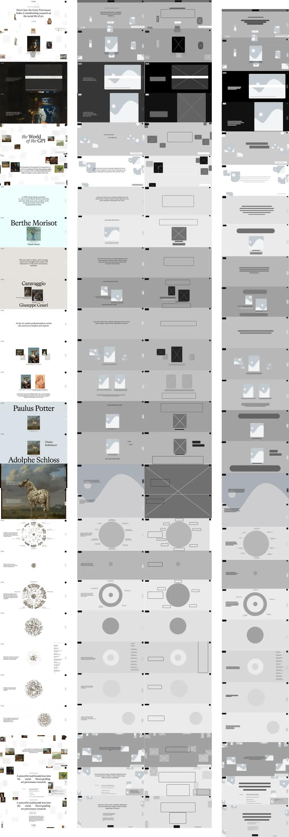 تصميم سكتشات UI/UX من Low إلى High Fidelity لواجهة موقعك باحتراف