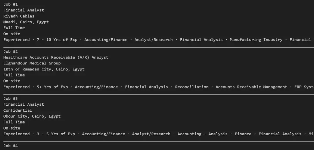 استخراج البيانات من أي موقع إلكتروني وتسليمها ملف Excel أو CSV