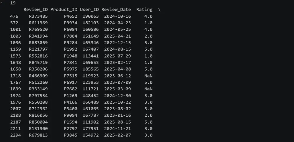 تنظيف بيانات Excel و CSV