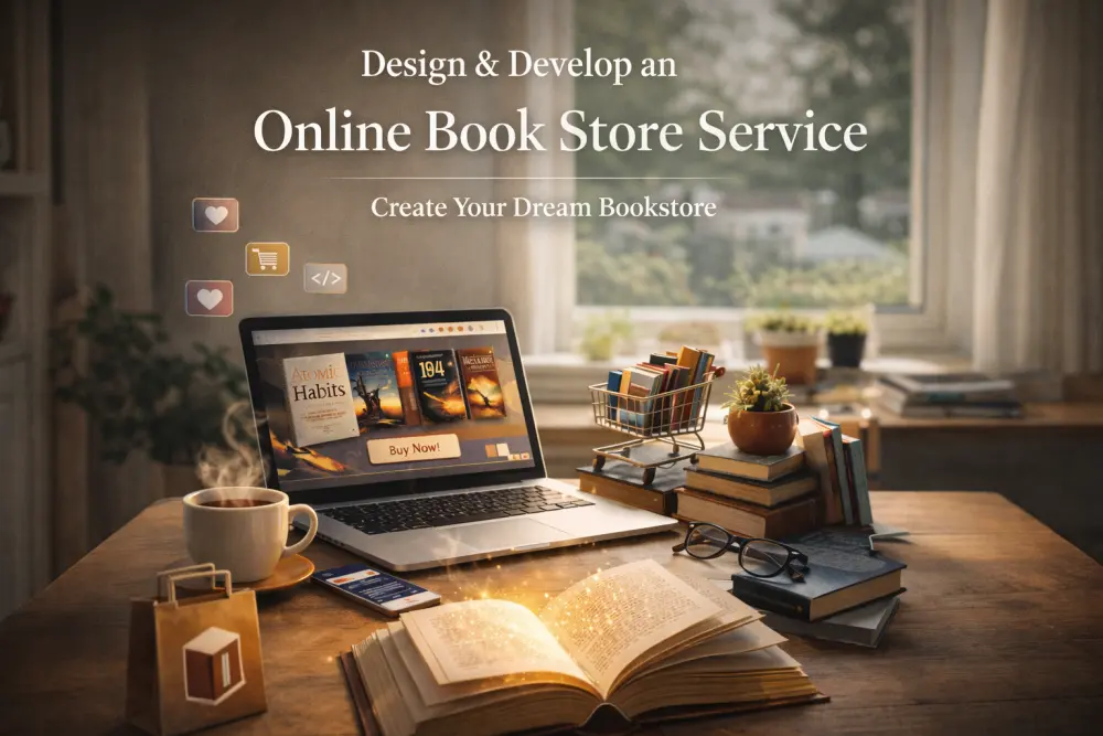 موقع متجر كتب احترافي ومتجاوب Book Store