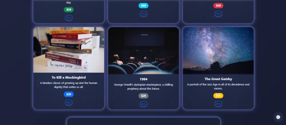 موقع متجر كتب احترافي ومتجاوب Book Store