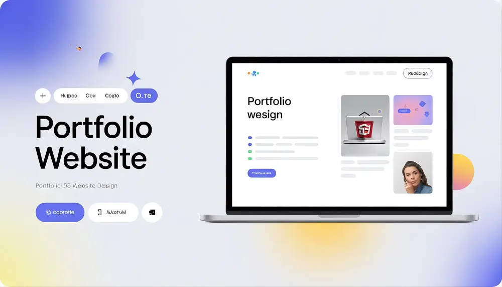 عمل موقع portfolio | سيرة ذاتية