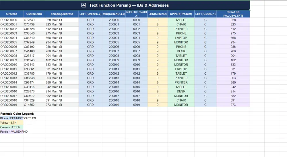 تنظيم بياناتك وتحويلها إلى رسوم بيانية تفاعلية في إكسيل.