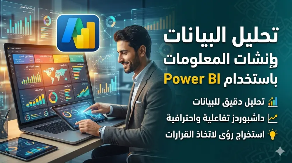 تحليل البيانات وانشاء داشبورد تفاعلية لاتخاذ القرارات
