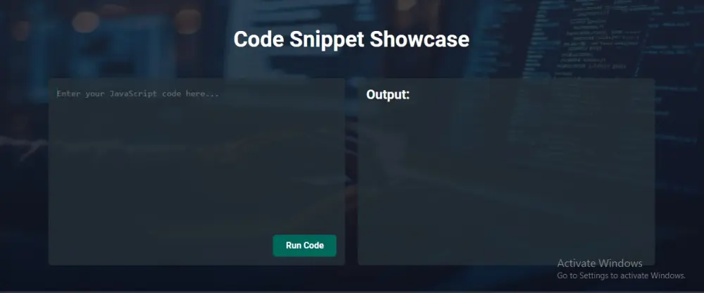 صفحة هبوط ب HTML و CSS و JS