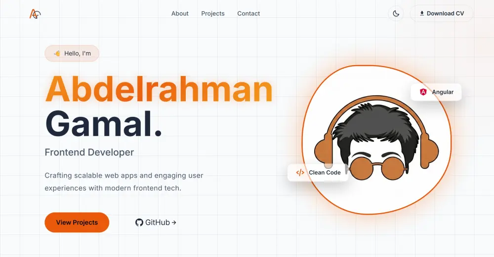 تصميم portfolio او موقع خاص بك - Create Portfolio