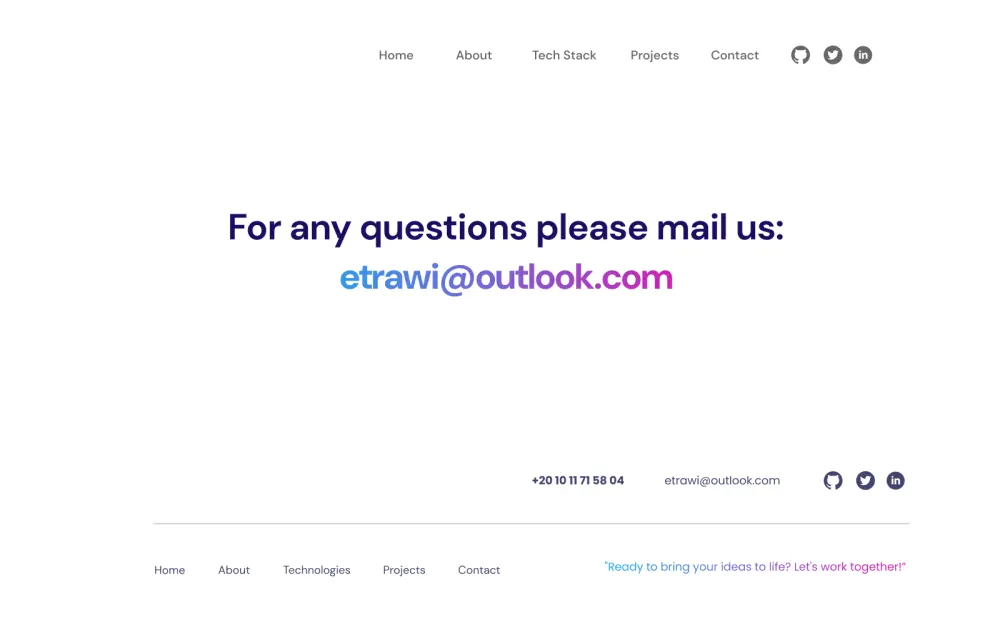 تصميم وبرمجة موقع "معرض أعمال" Portfolio احترافي.